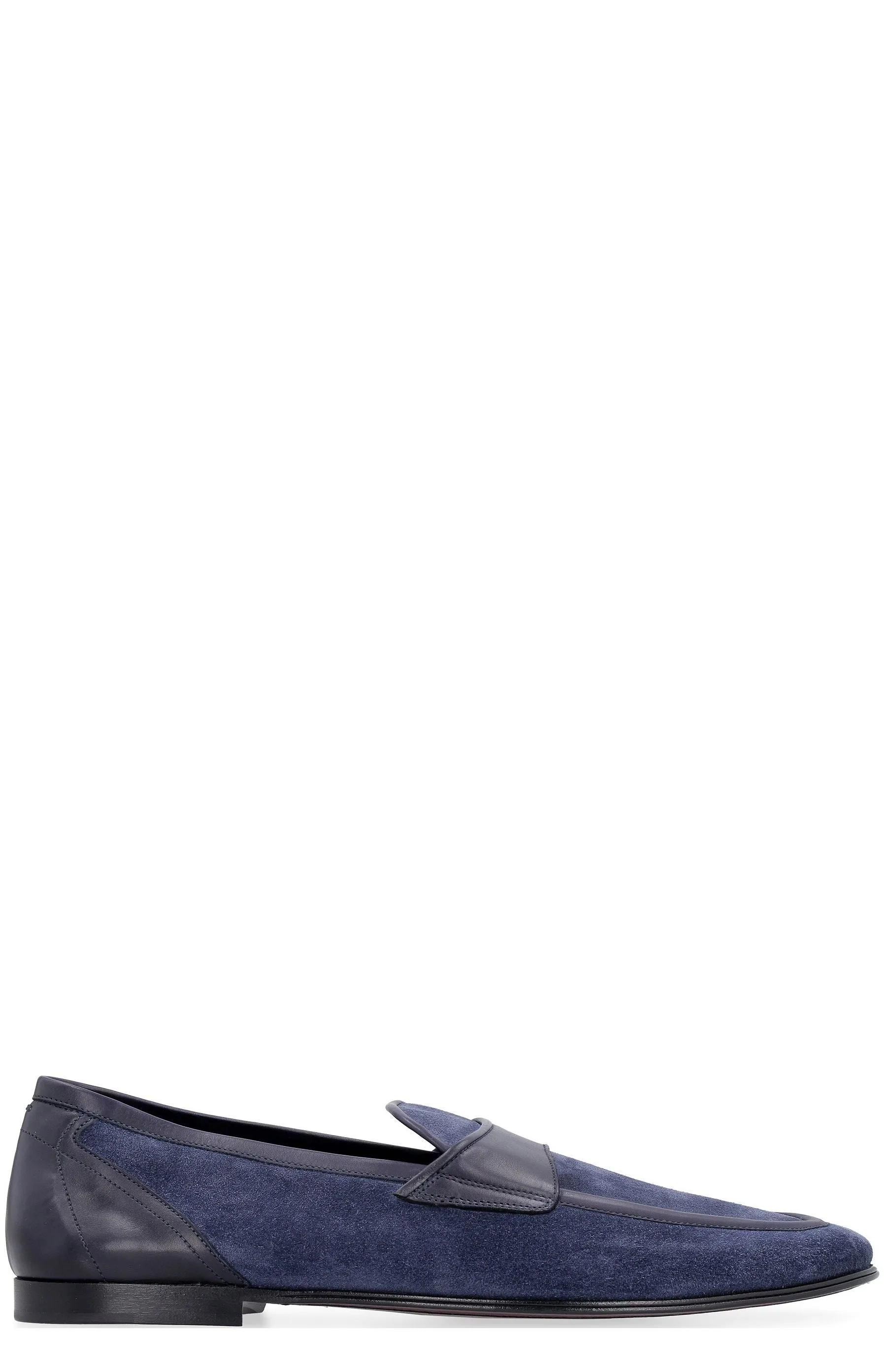 Dolce & Gabbana Draped Top Slip-On Loafers