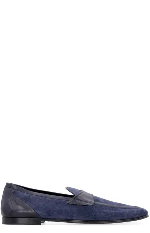 Dolce & Gabbana Draped Top Slip-On Loafers