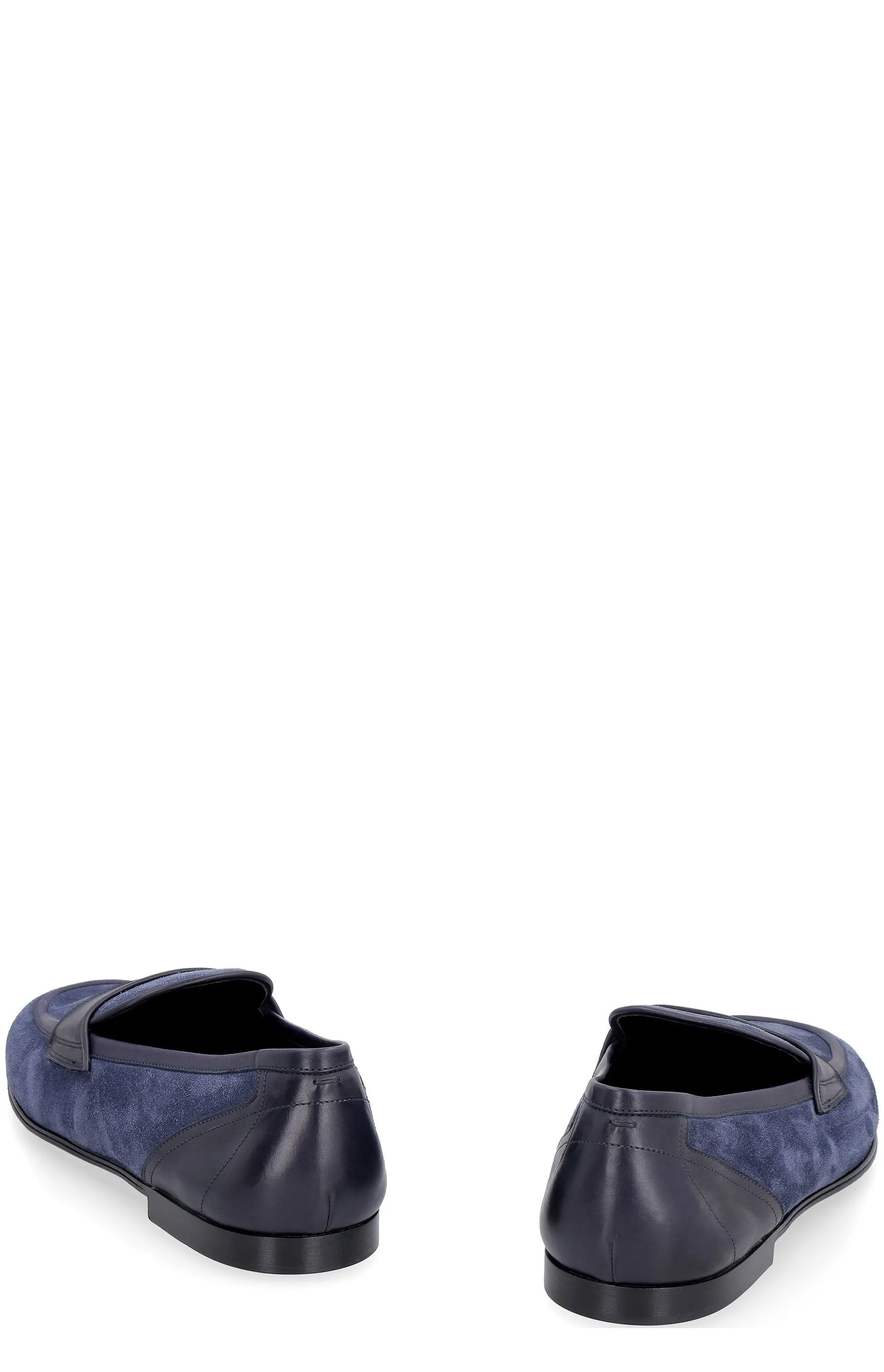 Dolce & Gabbana Draped Top Slip-On Loafers
