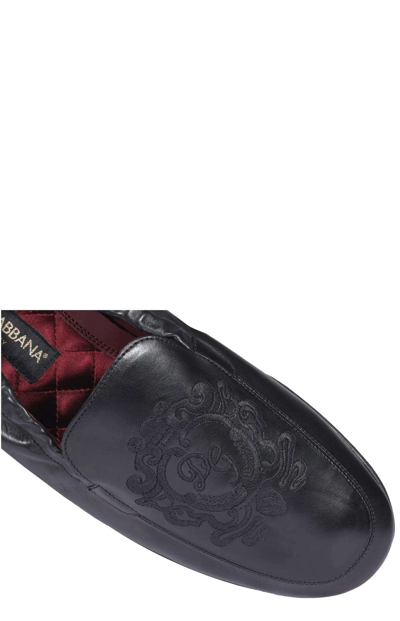 Dolce & Gabbana Elastic Back Loafers