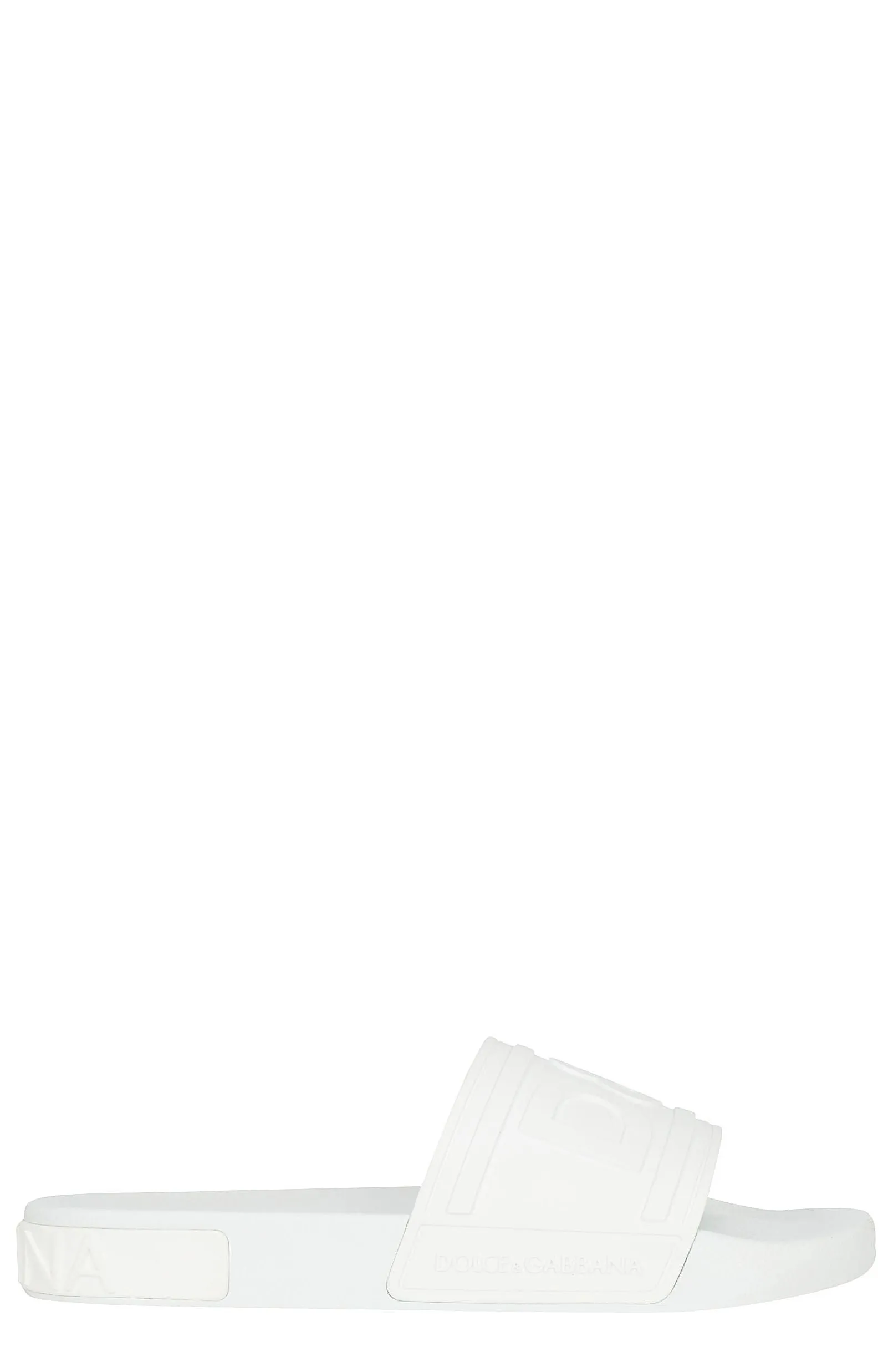 Dolce & Gabbana Logo Embossed Slides