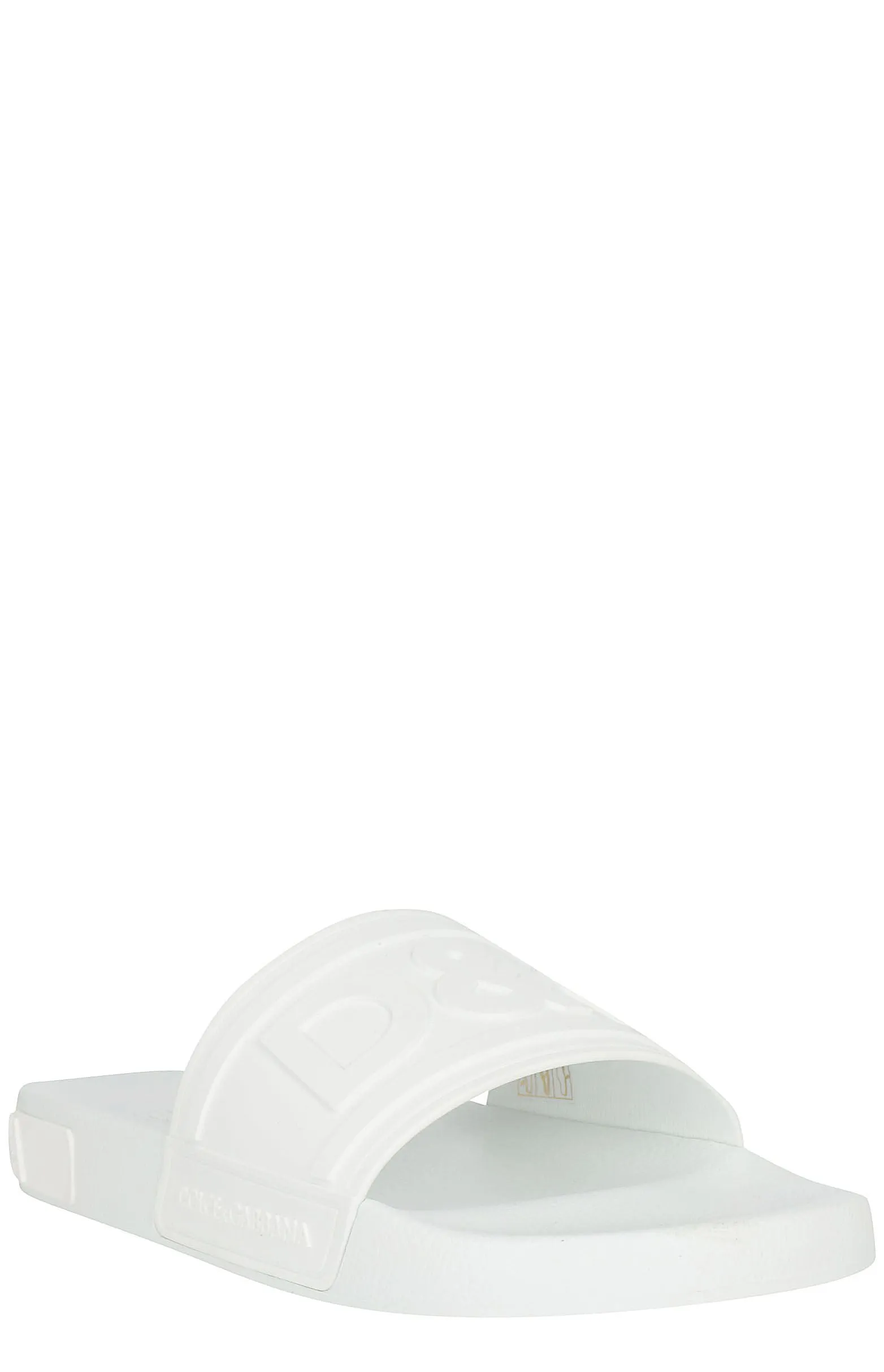 Dolce & Gabbana Logo Embossed Slides