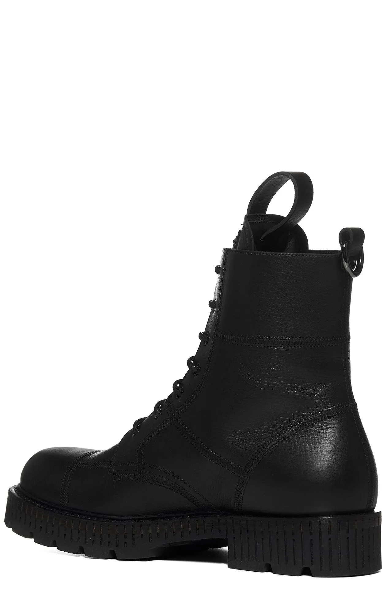 Dolce & Gabbana Logo Plaque Ankle Boots