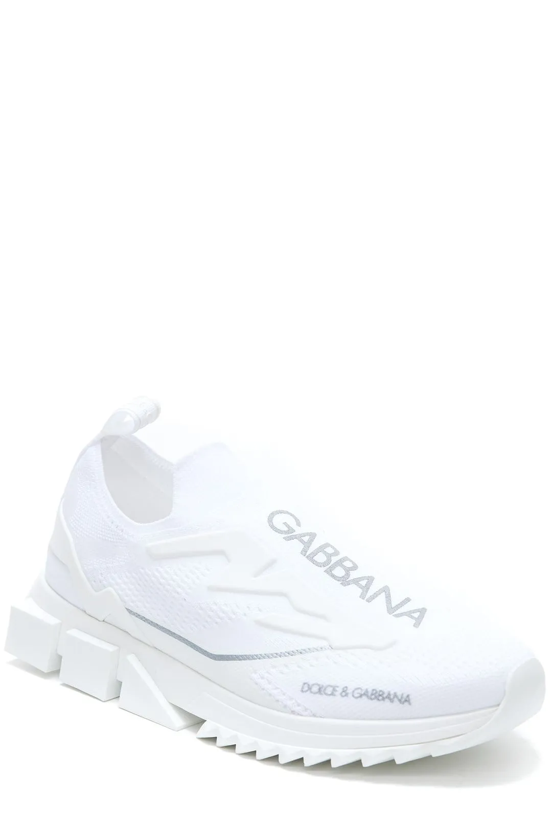 Dolce & Gabbana Logo Printed Slip-On Sneakers