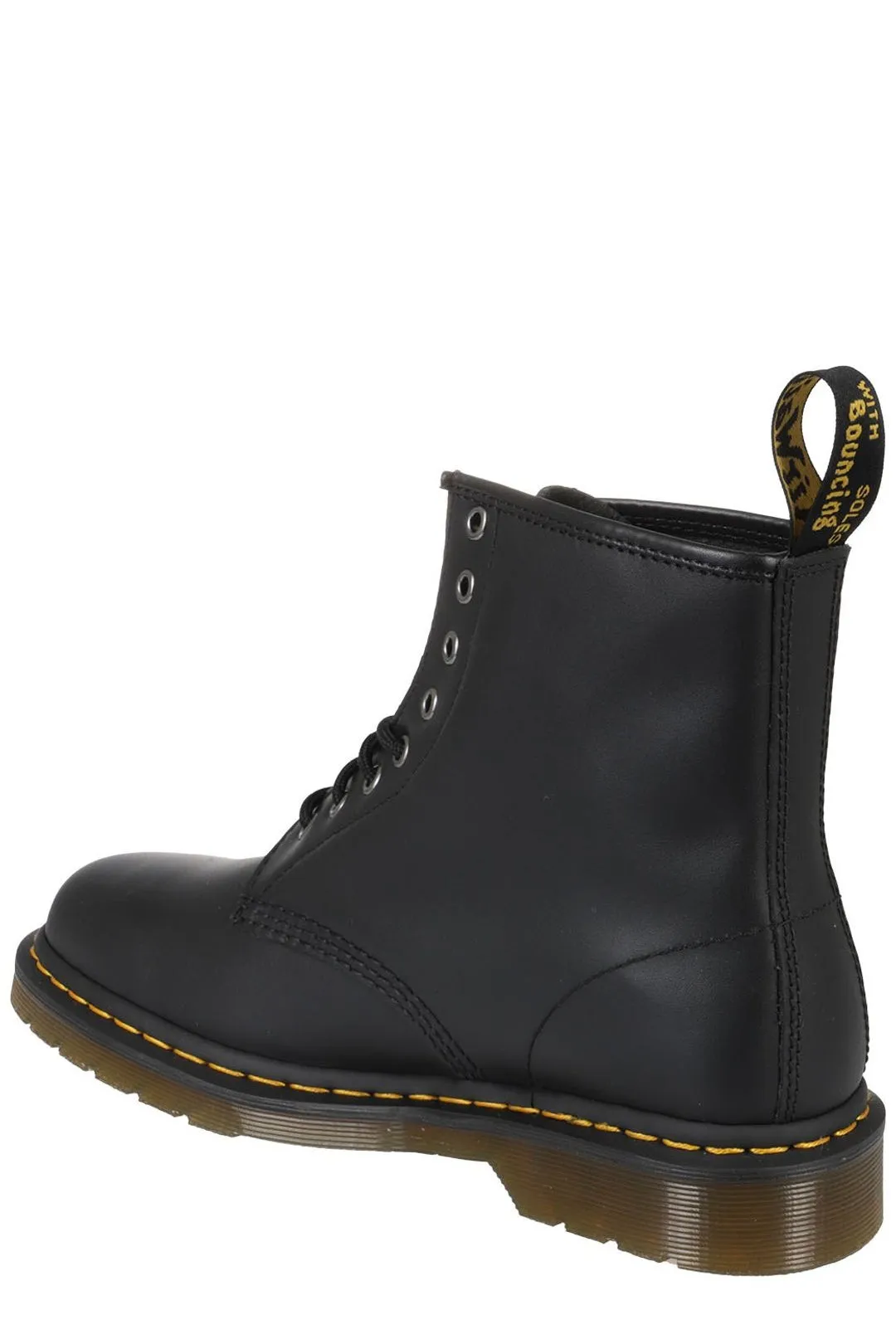 Dr. Martens Round Toe Lace-Up Combat Boots