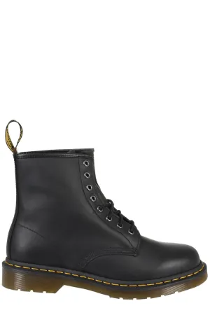 Dr. Martens Round Toe Lace-Up Combat Boots