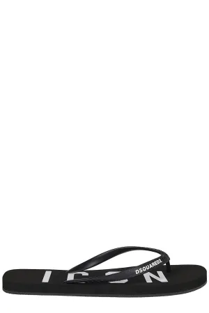 Dsquared2 Icon Print Flip-Flops