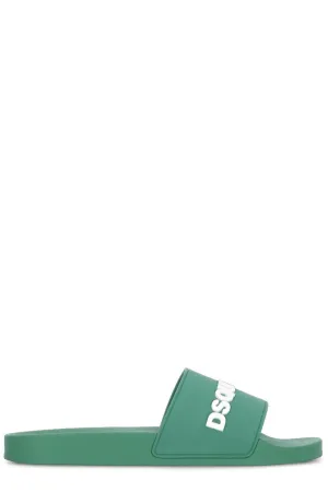 Dsquared2 Logo Embossed Slides