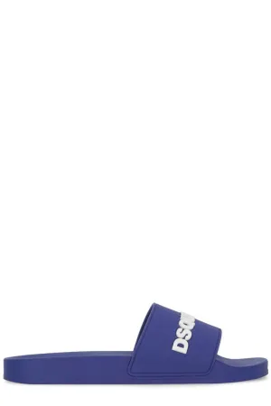 Dsquared2 Logo Embossed Slides