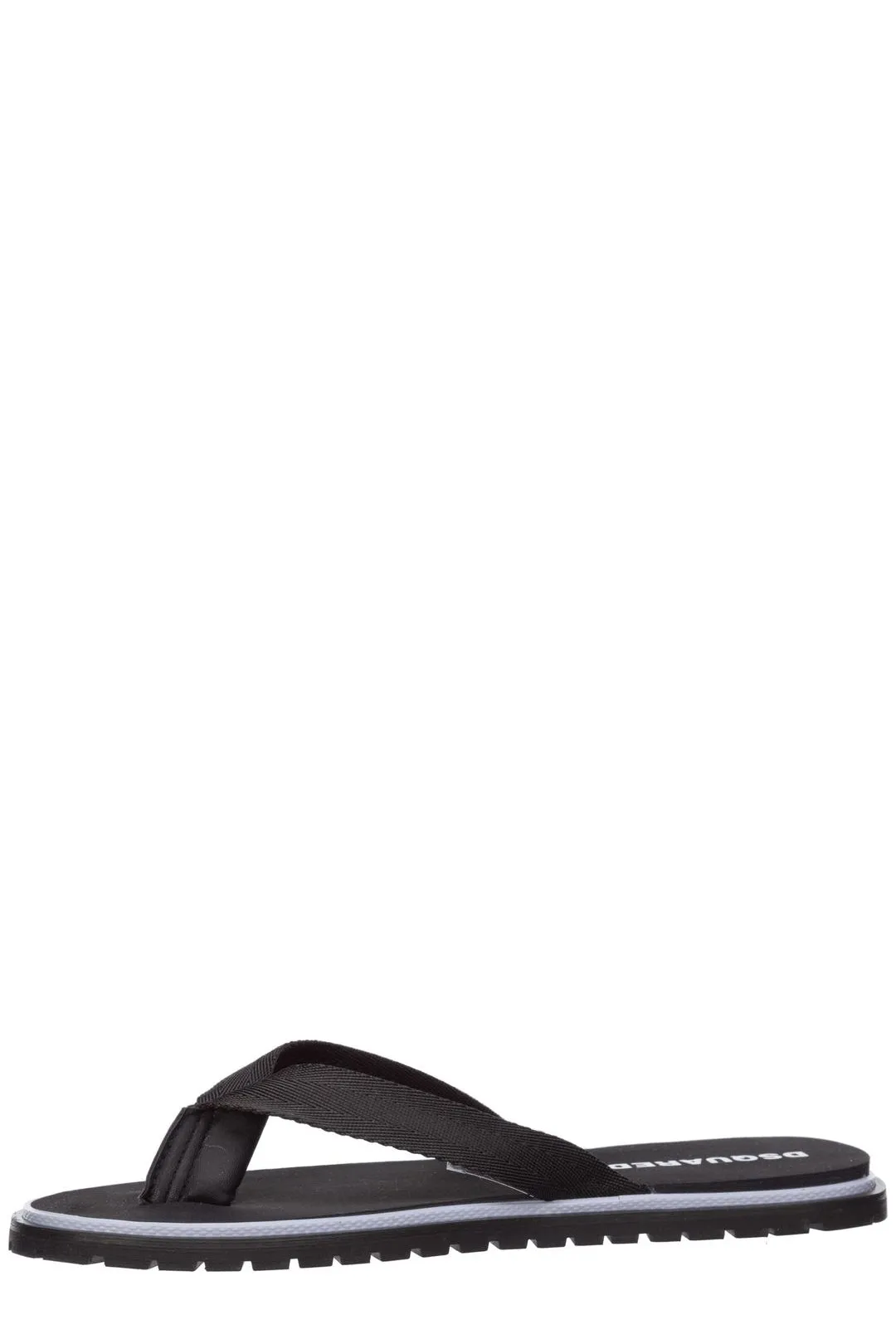 Dsquared2 Logo Printed Flip Flops
