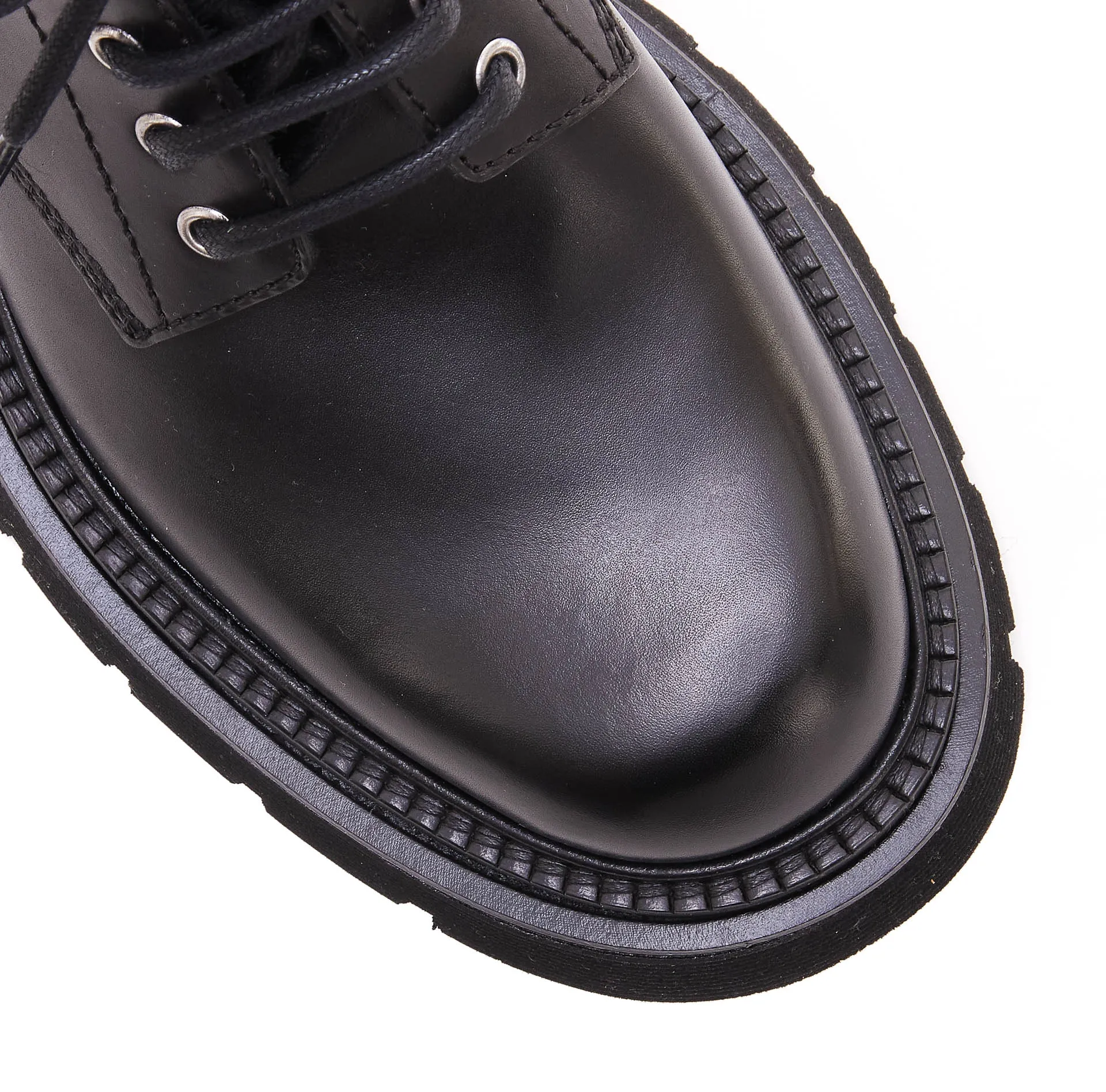 Dsquared2 Round Toe Lace-Up Boots
