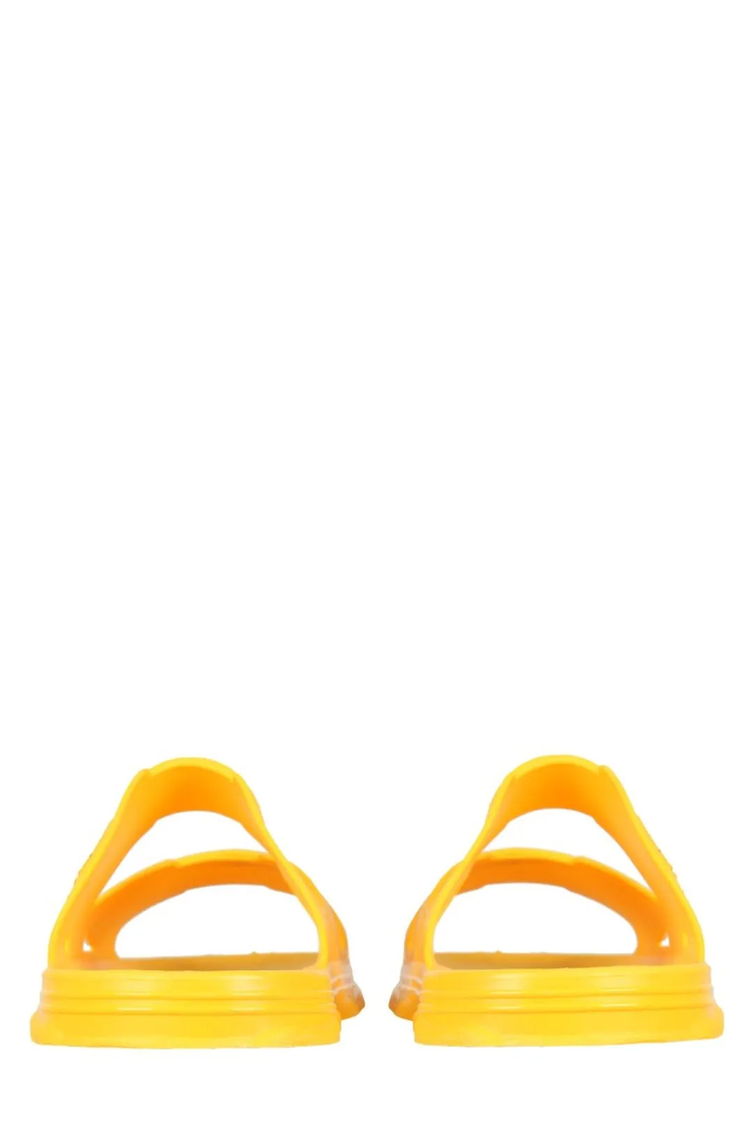 GCDS Logo Print Touch Strap Sandals