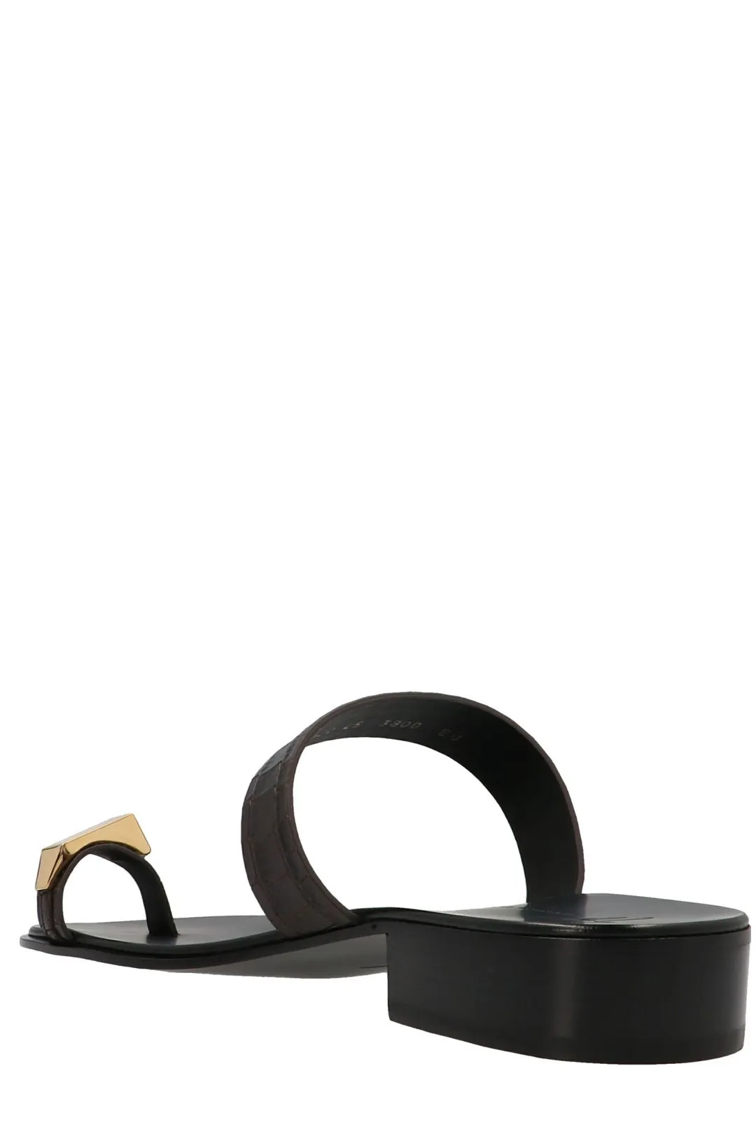Giuseppe Zanotti Bardack Logo Detailed Sandals