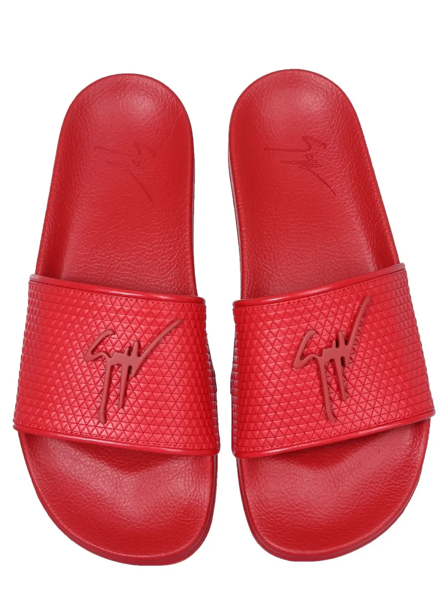 Giuseppe Zanotti Brett Logo Detailed Slides