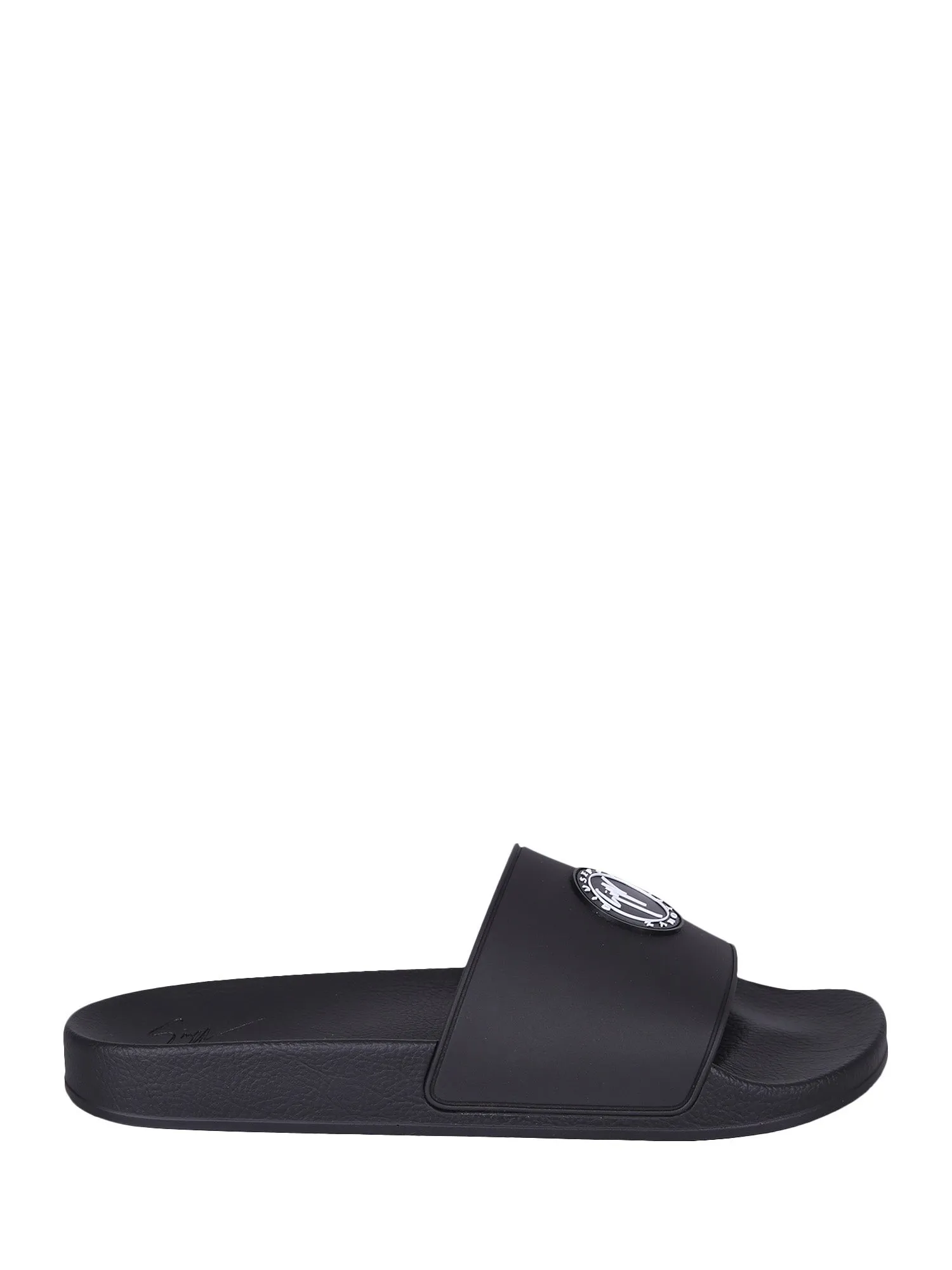 Giuseppe Zanotti Brett Logo Embossed Slides