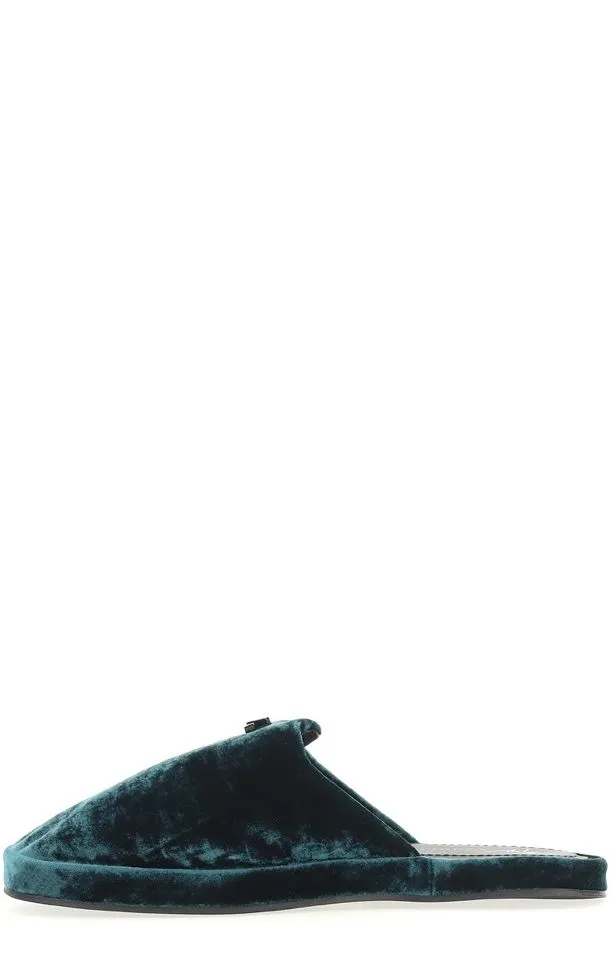 Giuseppe Zanotti Jungle Fever Logo Plaque Slippers