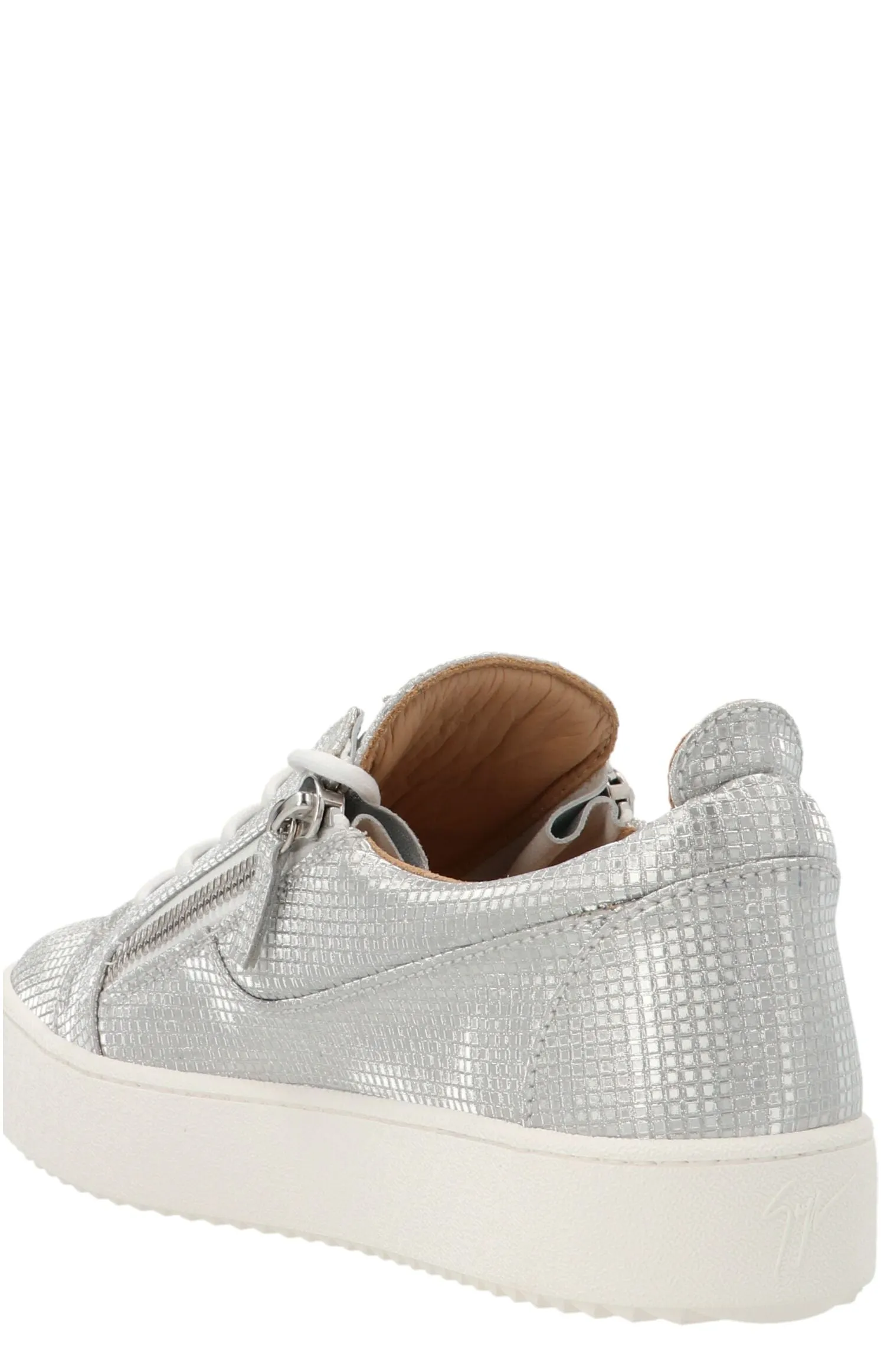 Giuseppe Zanotti Round Toe Low-Top Sneakers