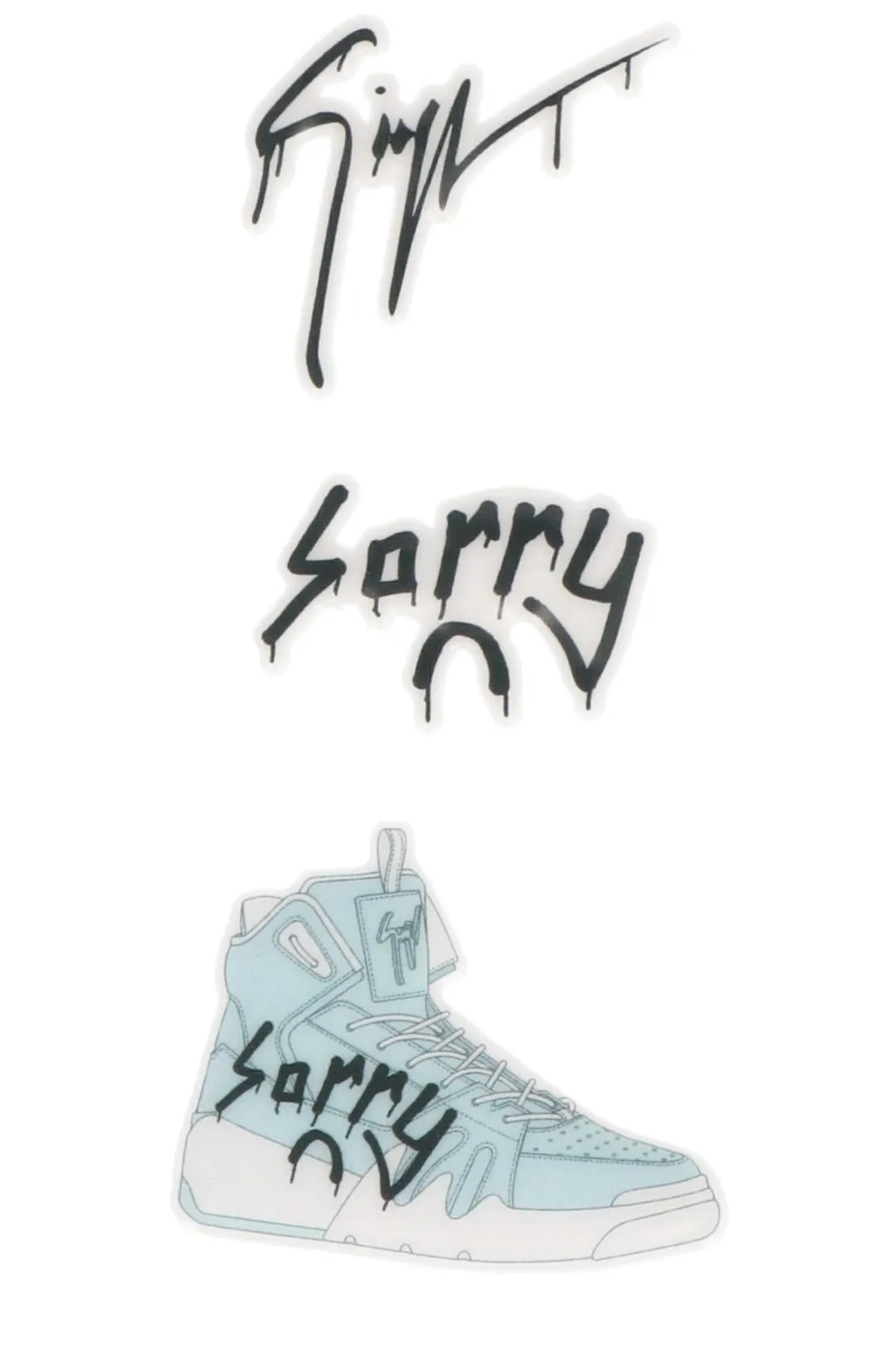Giuseppe Zanotti X Sorry In Advance Lace-Up Sneakers