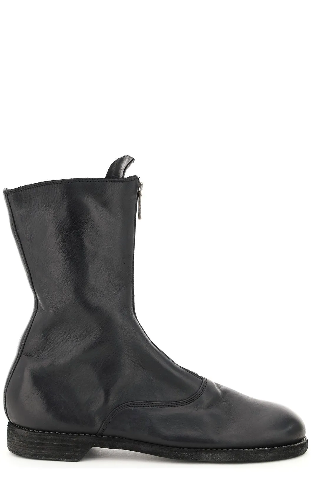 Guidi 310 Front Zipped Ankle Boots
