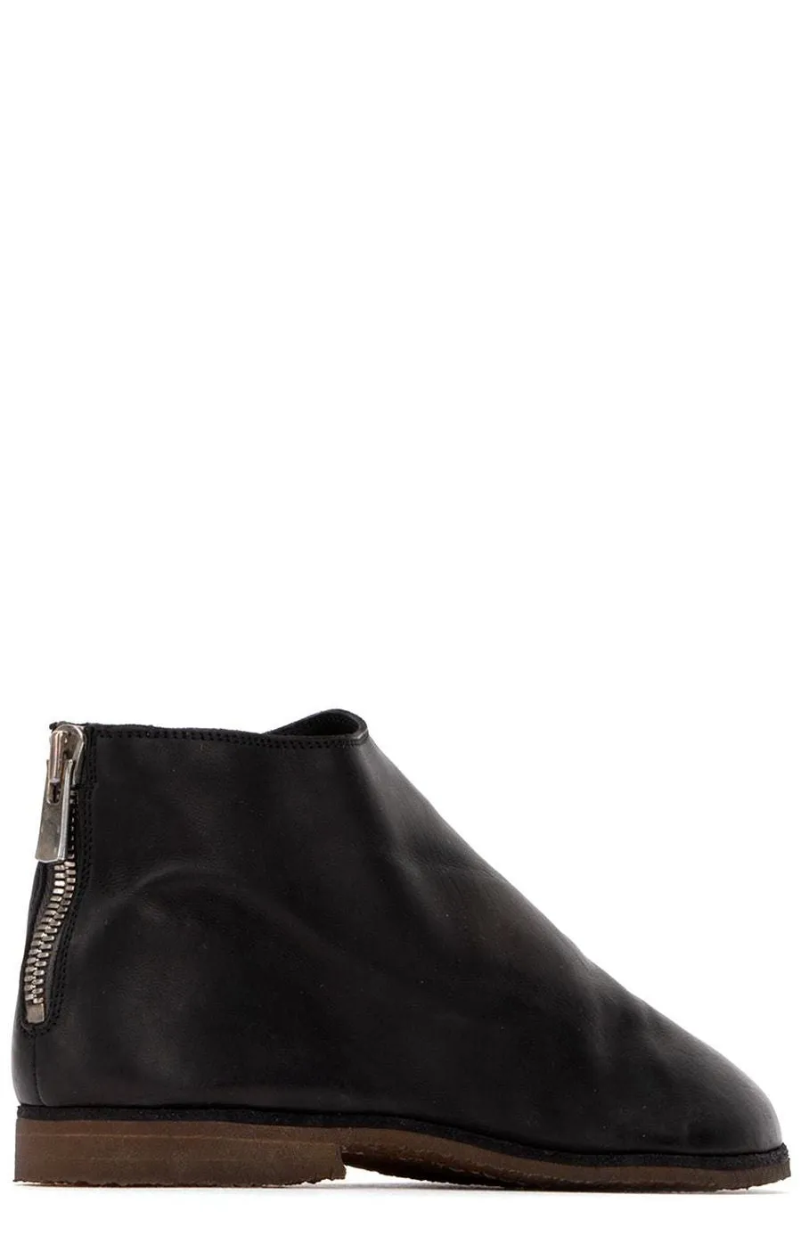 Guidi Back-Zip Ankle Boots