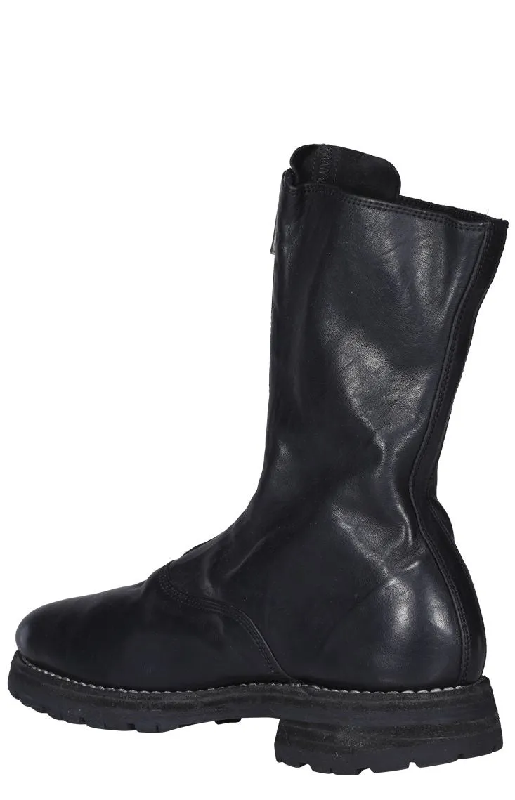 Guidi Front-Zip Boots