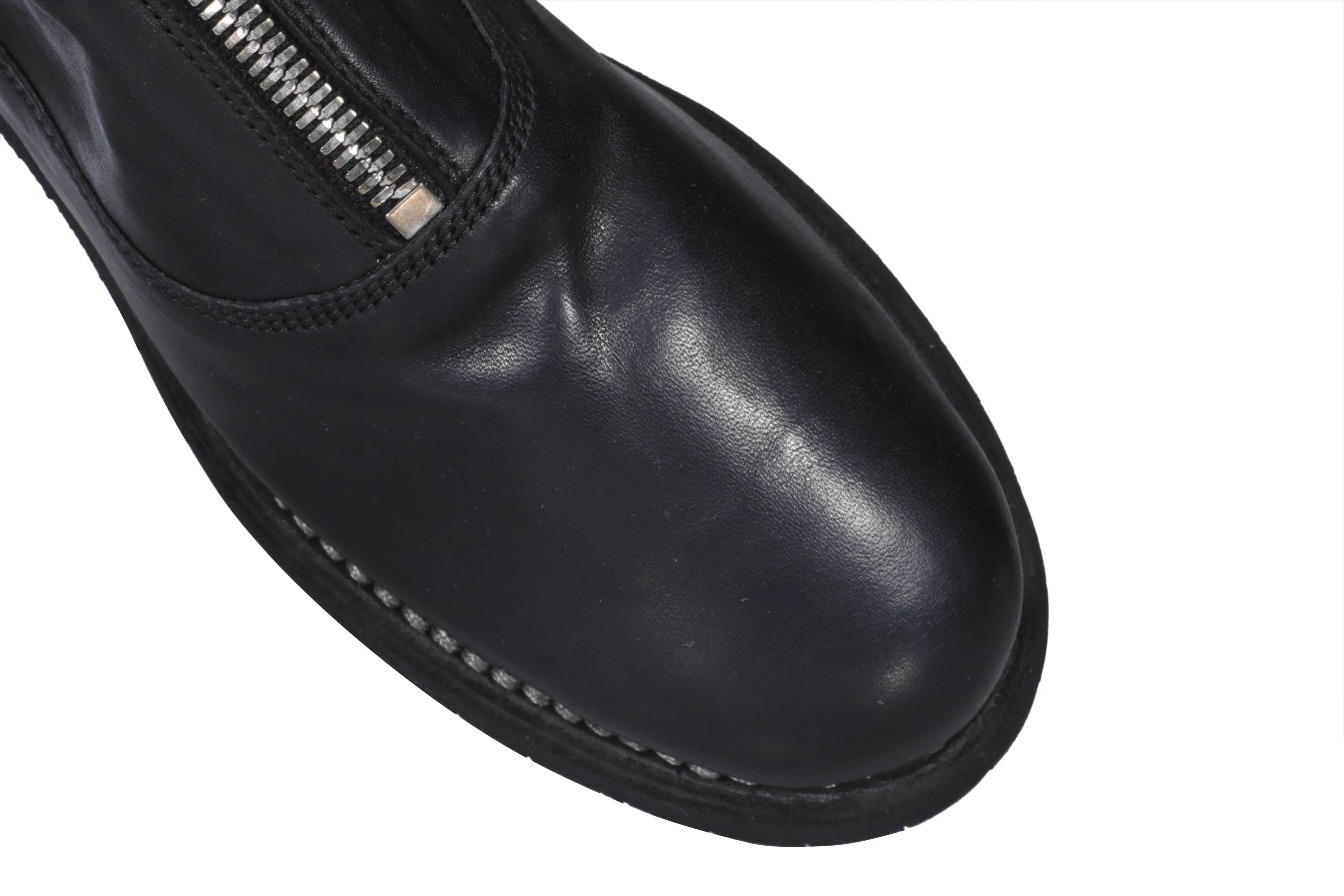 Guidi Front-Zip Boots