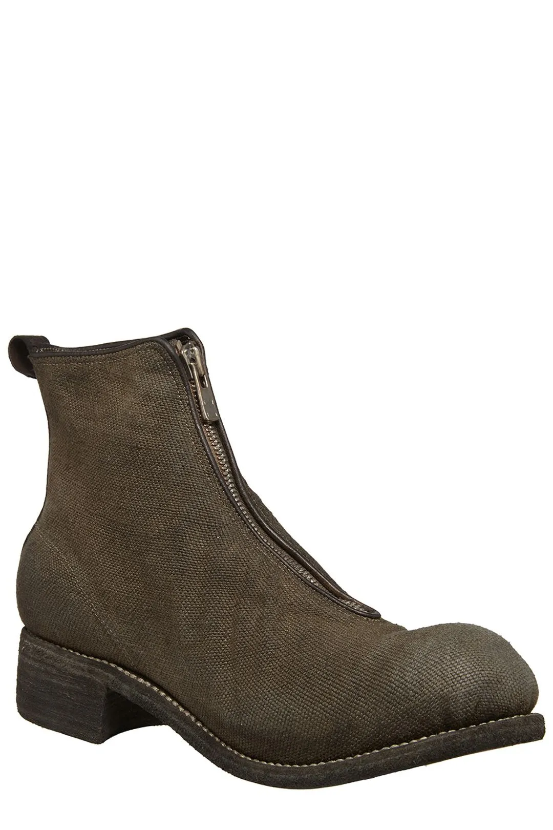 Guidi PL1 Front Zipped Ankle Boots