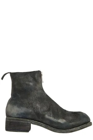 Guidi PL1 Front Zipped Ankle Boots