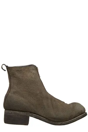 Guidi PL1 Front Zipped Ankle Boots