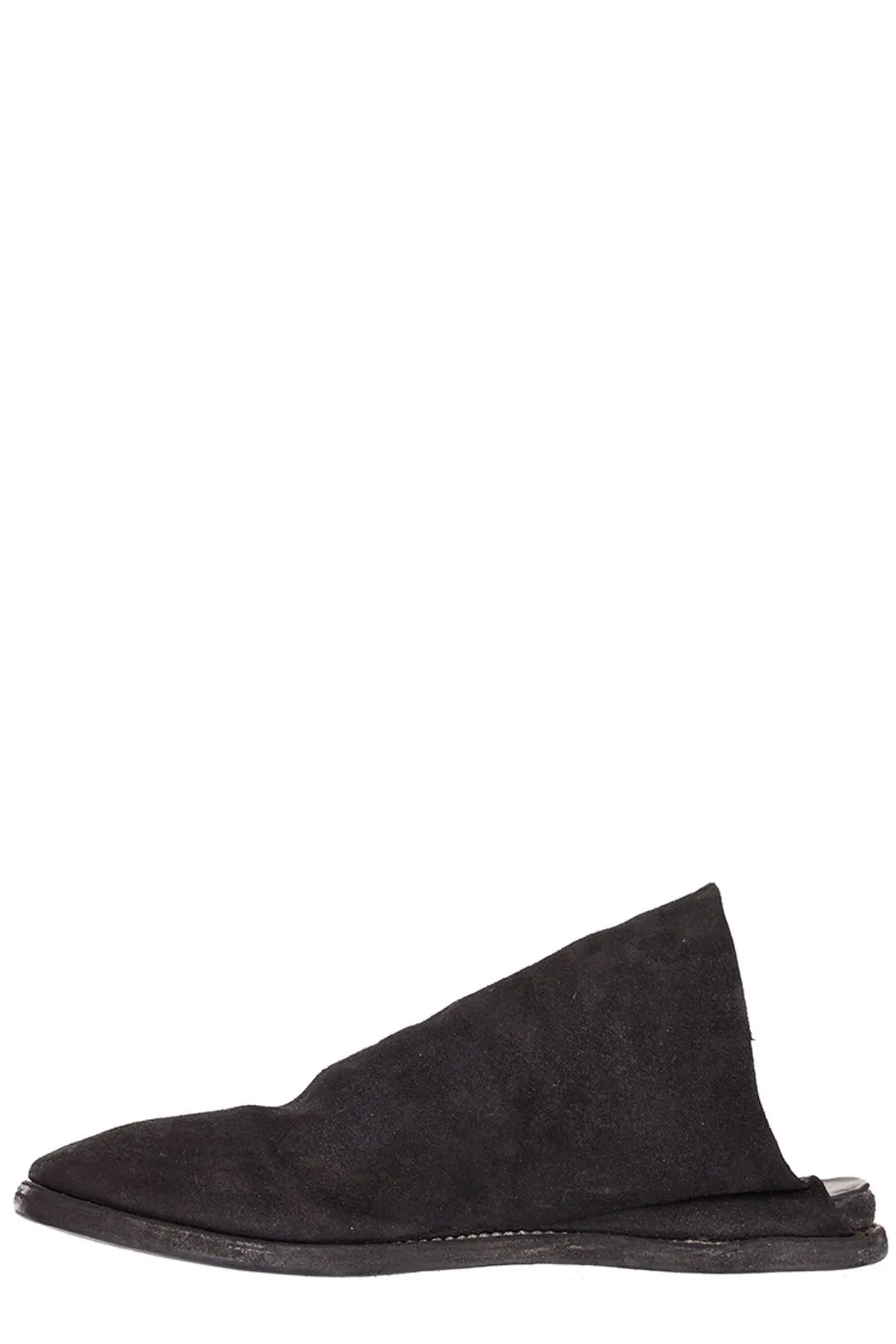 Guidi Round-Toe Slip-On Mules