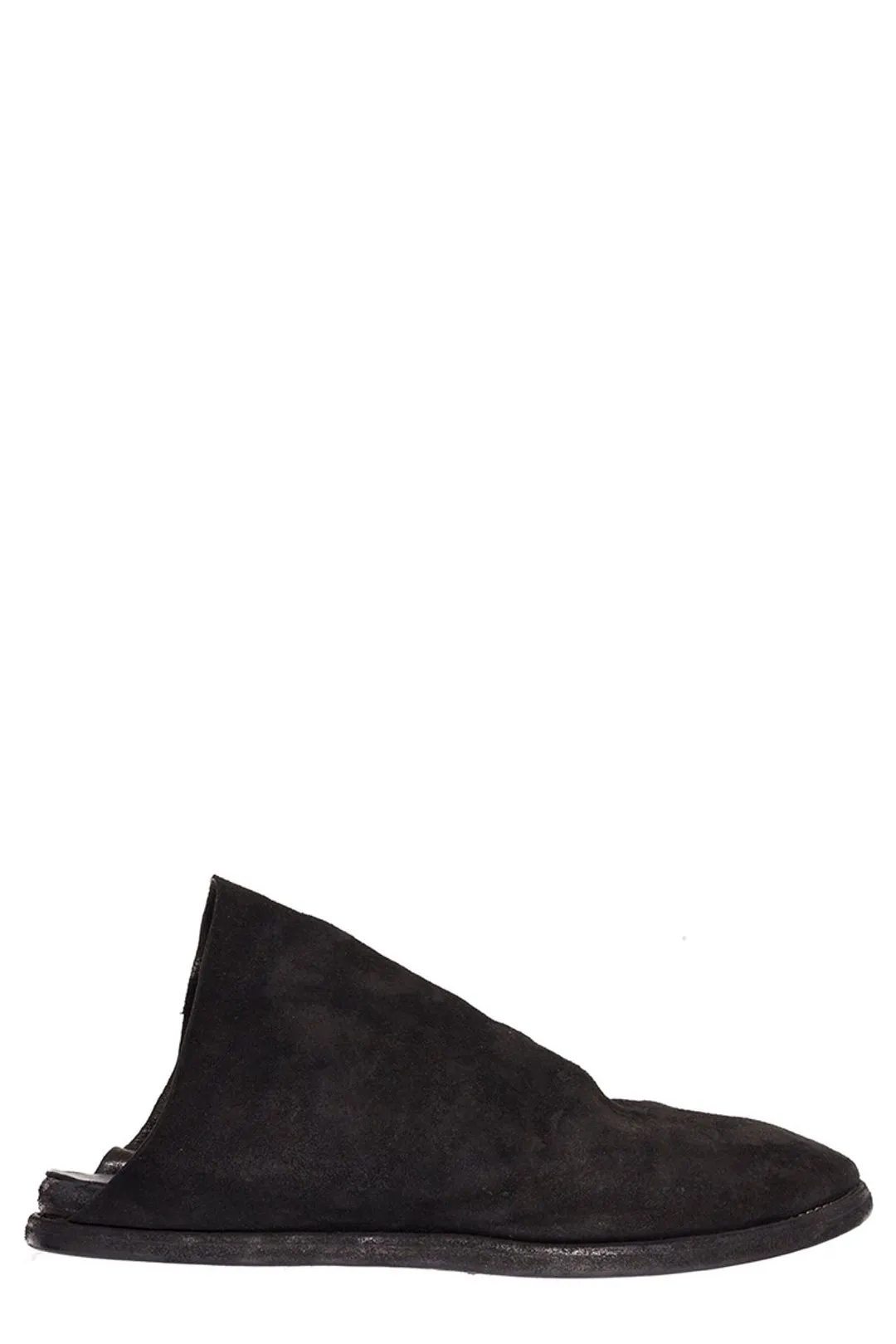 Guidi Round-Toe Slip-On Mules