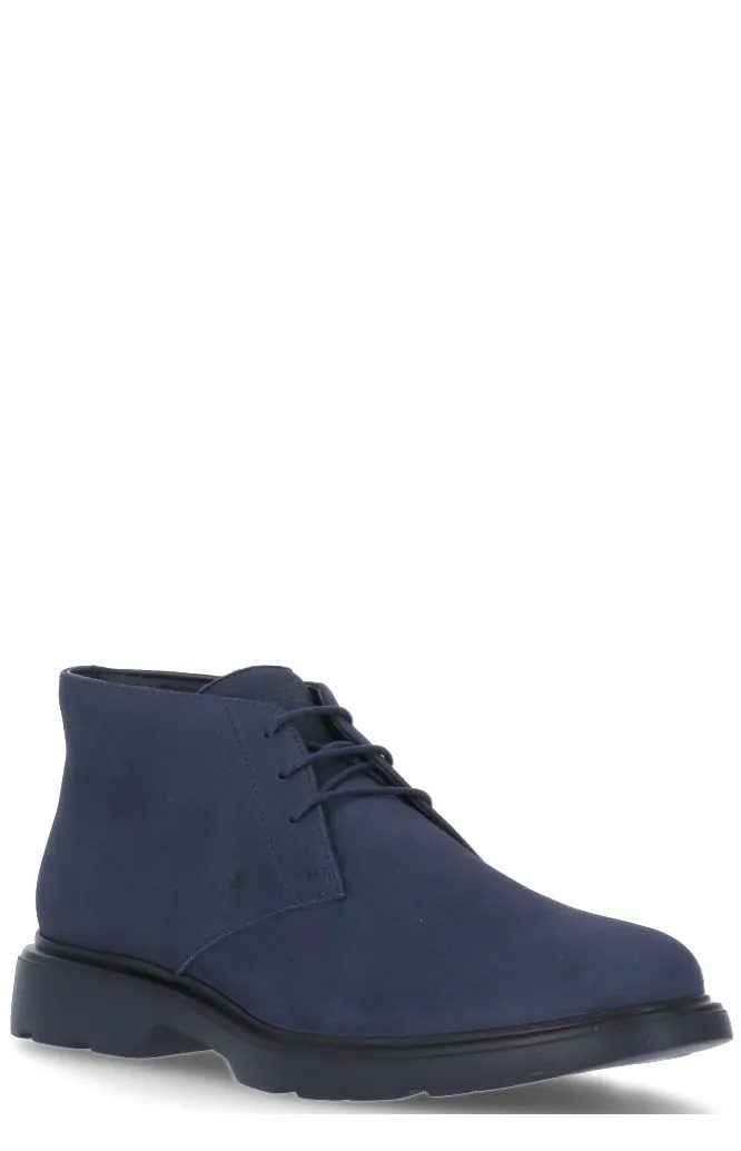 Hogan H393 Lace-Up Boots