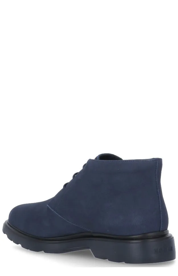 Hogan H393 Lace-Up Boots