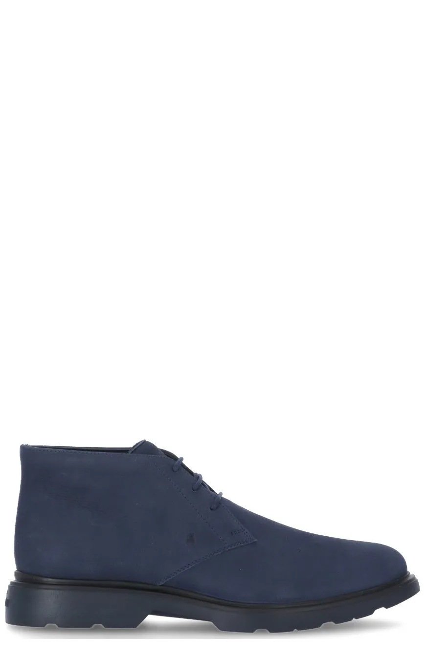 Hogan H393 Lace-Up Boots