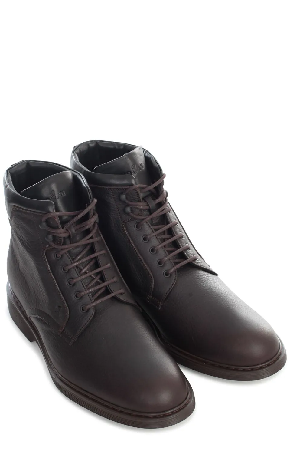 Hogan Lace-Up Ankle Boots
