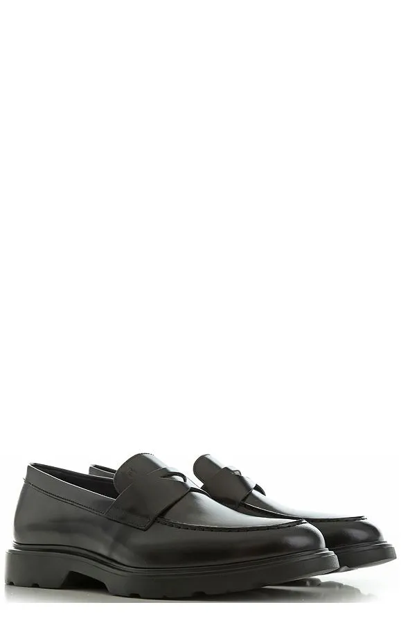 Hogan Penny Bar Slip-On Loafers