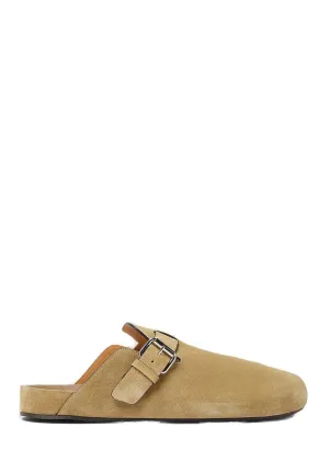 Isabel Marant Round Toe Slip-On Slippers