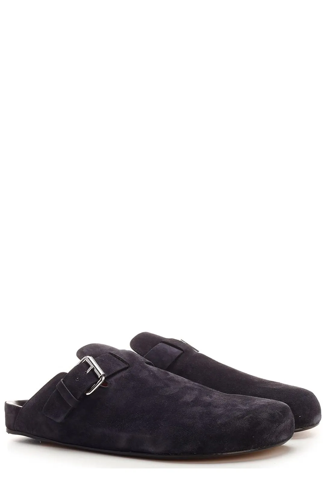 Isabel Marant Round Toe Slip-On Slippers