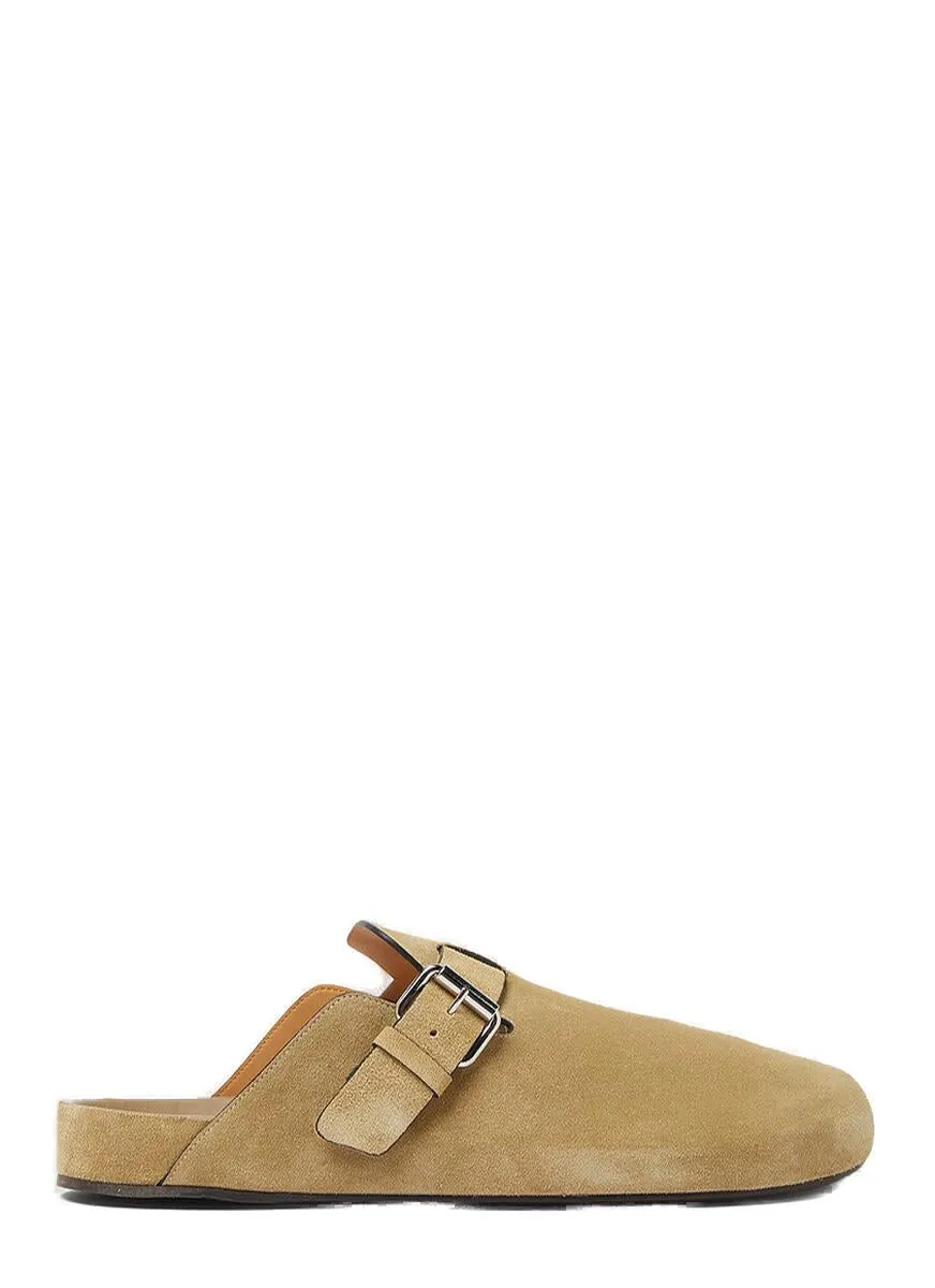 Isabel Marant Round Toe Slip-On Slippers