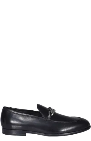 Jimmy Choo Chain Embellished Loafers
