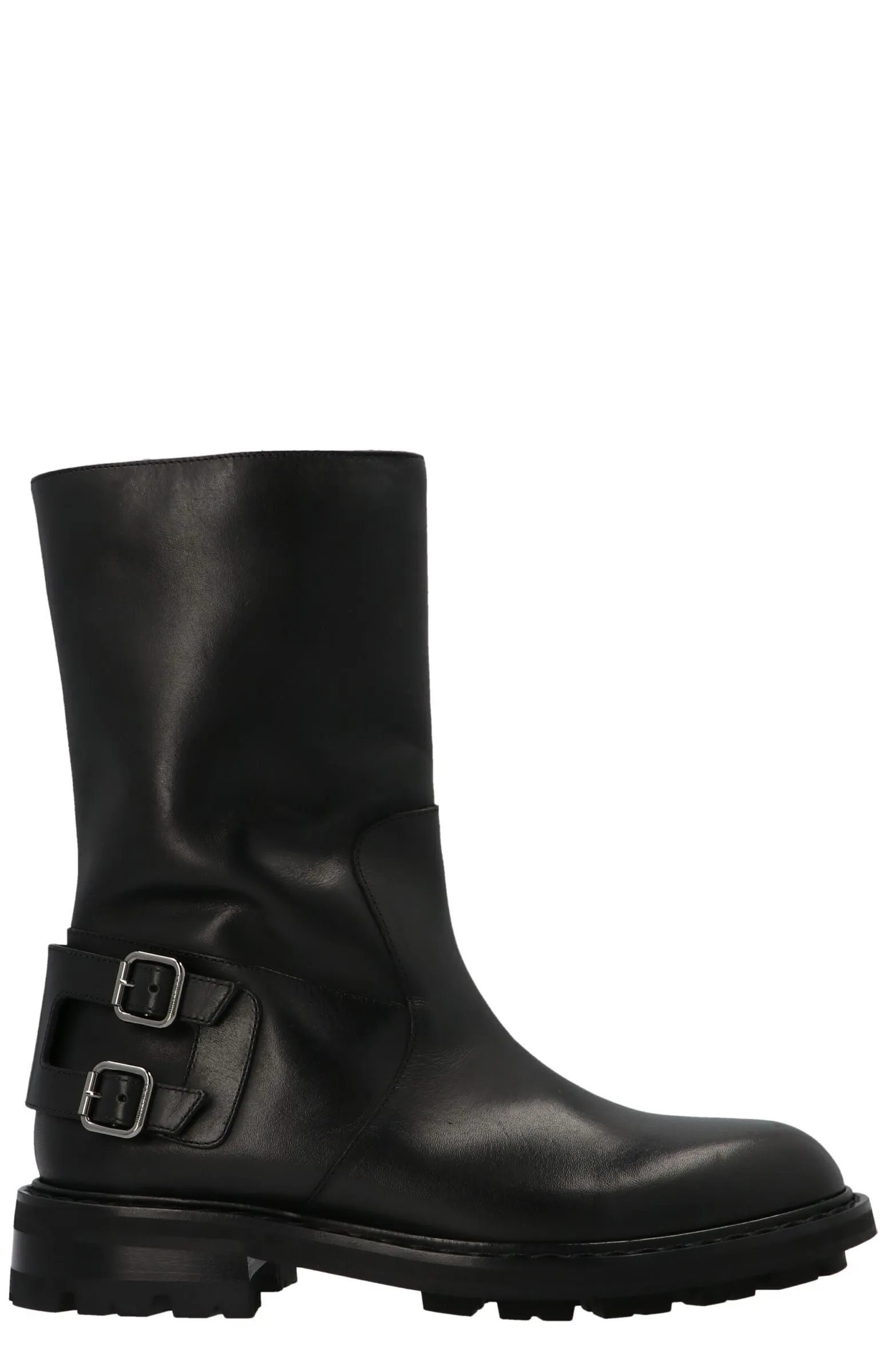 Jimmy Choo Round Toe Slip-On Boots