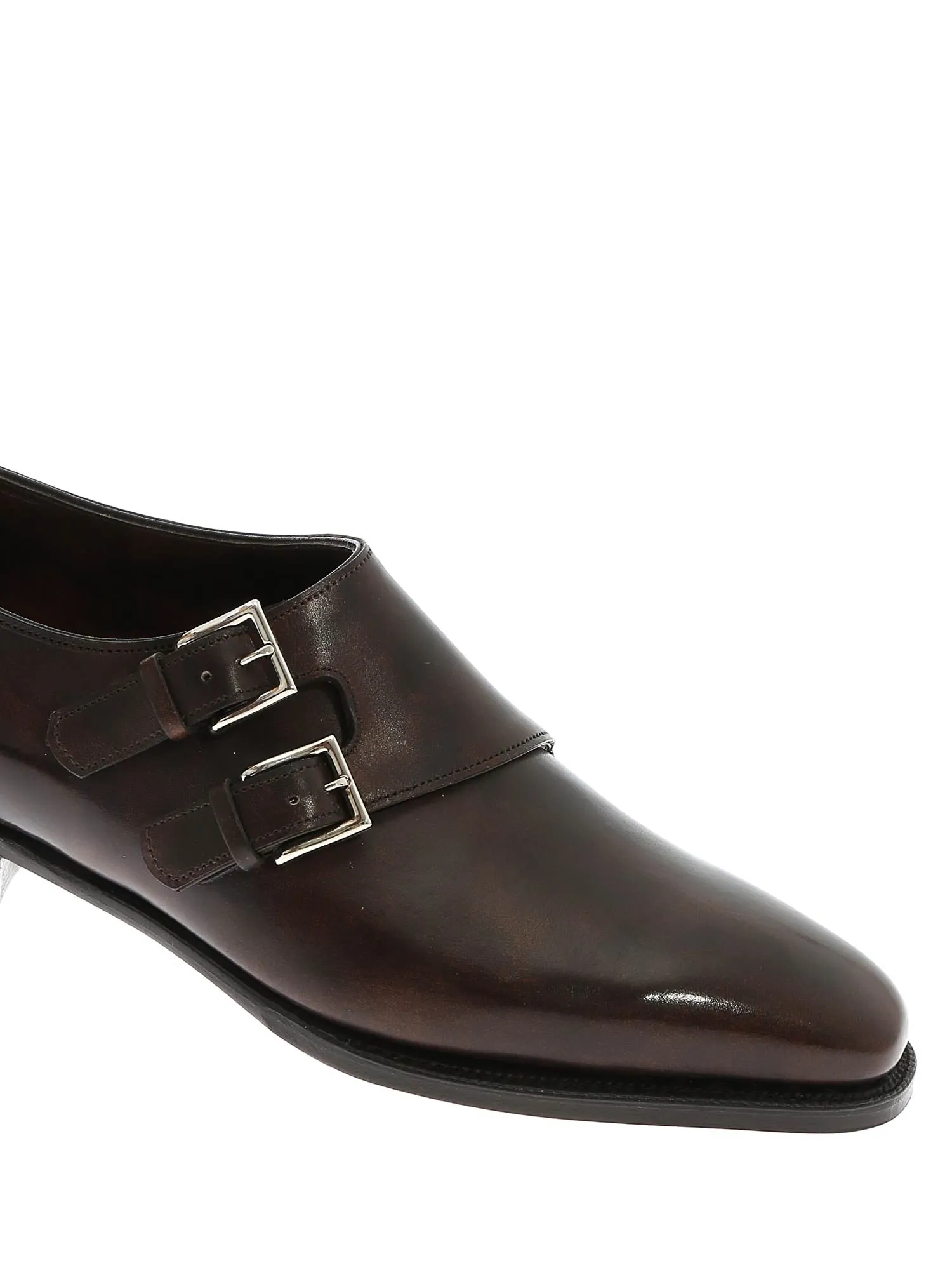 John Lobb Chapel Museum Monk Strap Shoes
