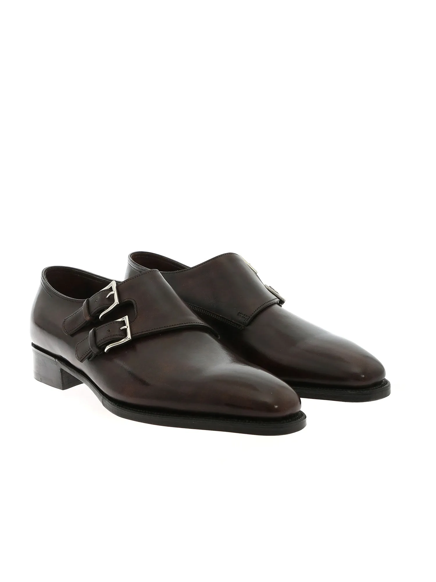 John Lobb Chapel Museum Monk Strap Shoes