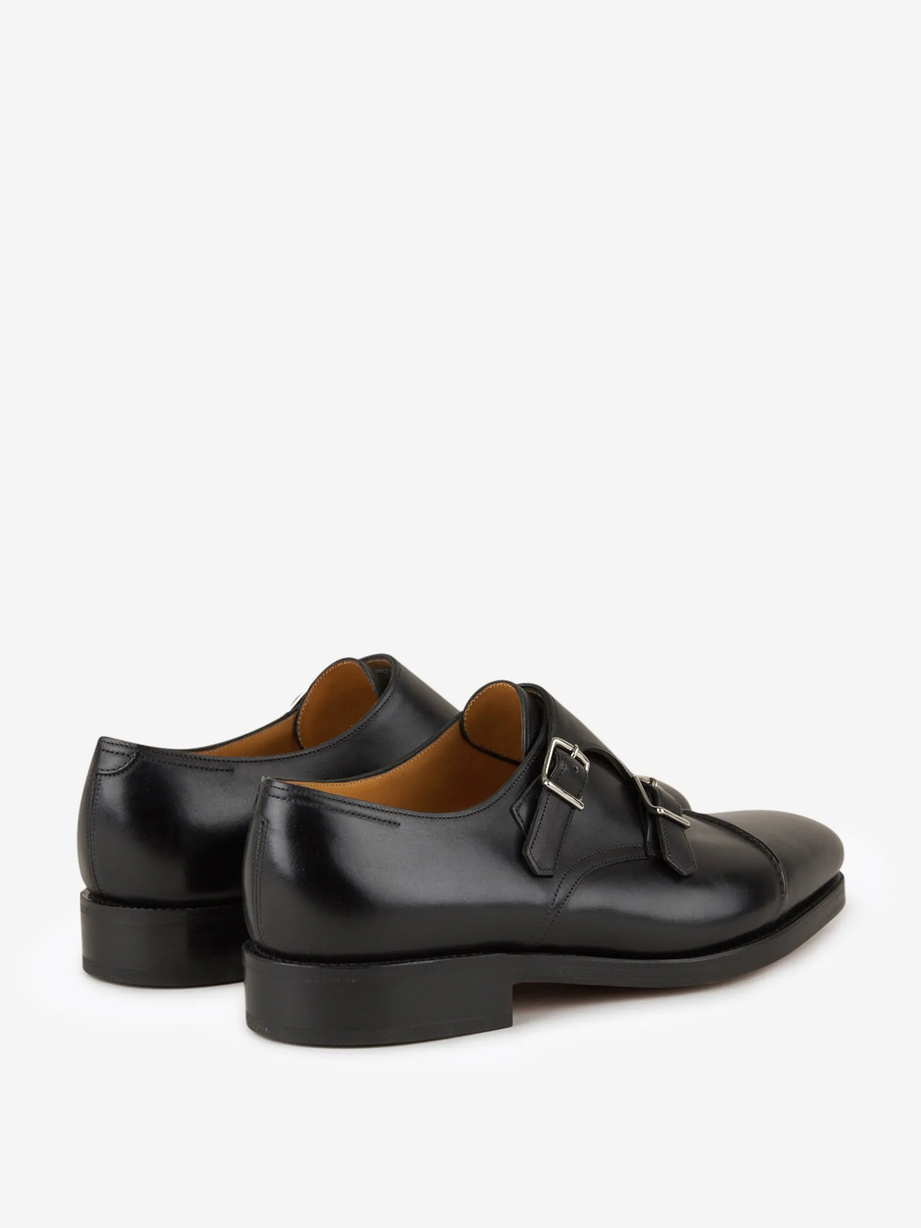 John Lobb William II Monk Strap Shoes