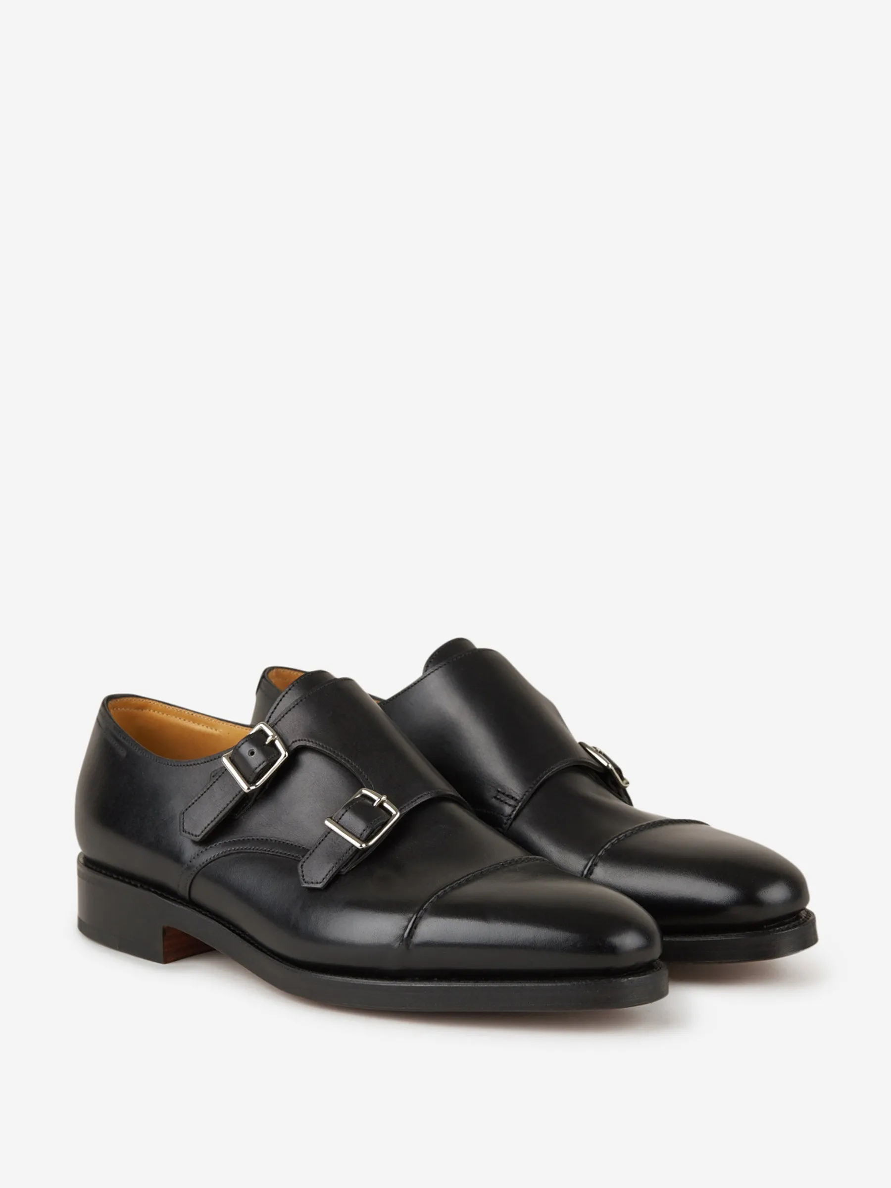John Lobb William II Monk Strap Shoes