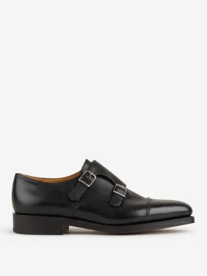 John Lobb William II Monk Strap Shoes