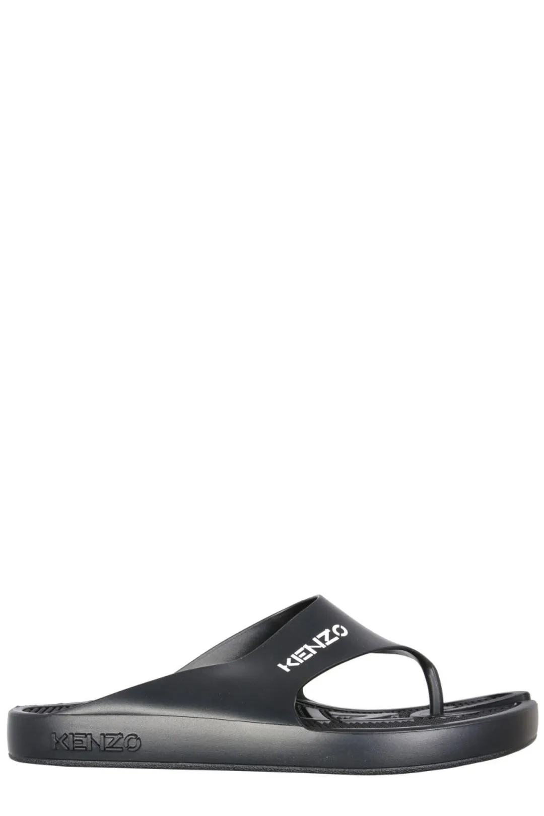 Kenzo Logo Printed Beach Slides