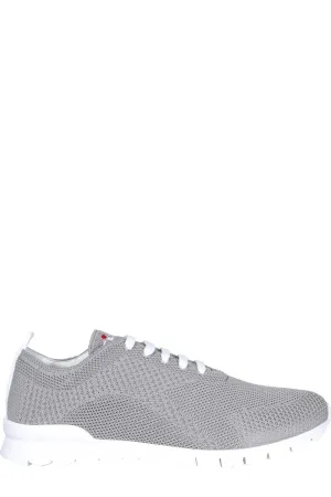 Kiton Panelled Lace-Up Sneakers