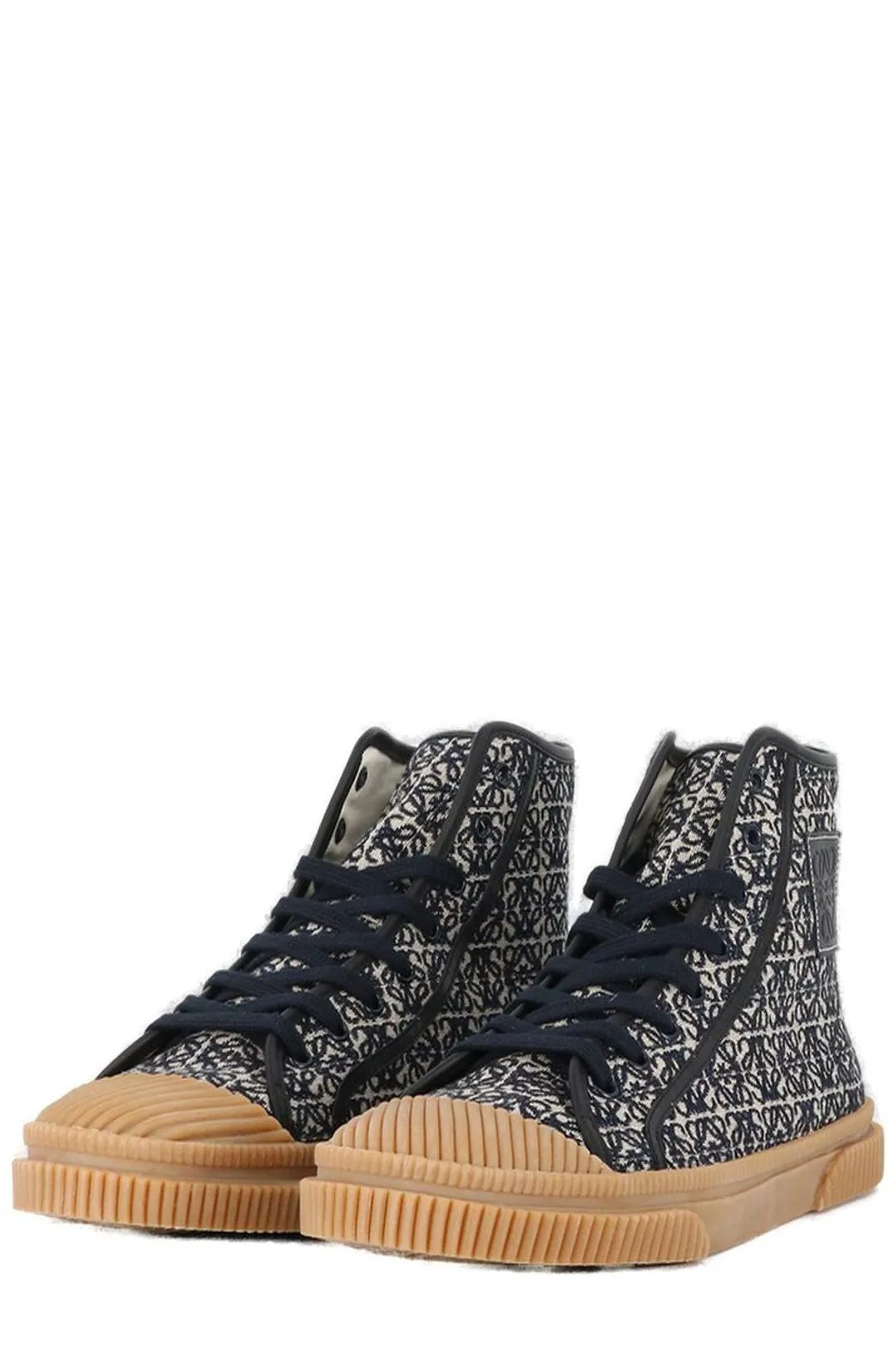 Loewe Monogram Lace-Up Sneakers