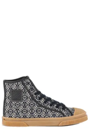 Loewe Monogram Lace-Up Sneakers
